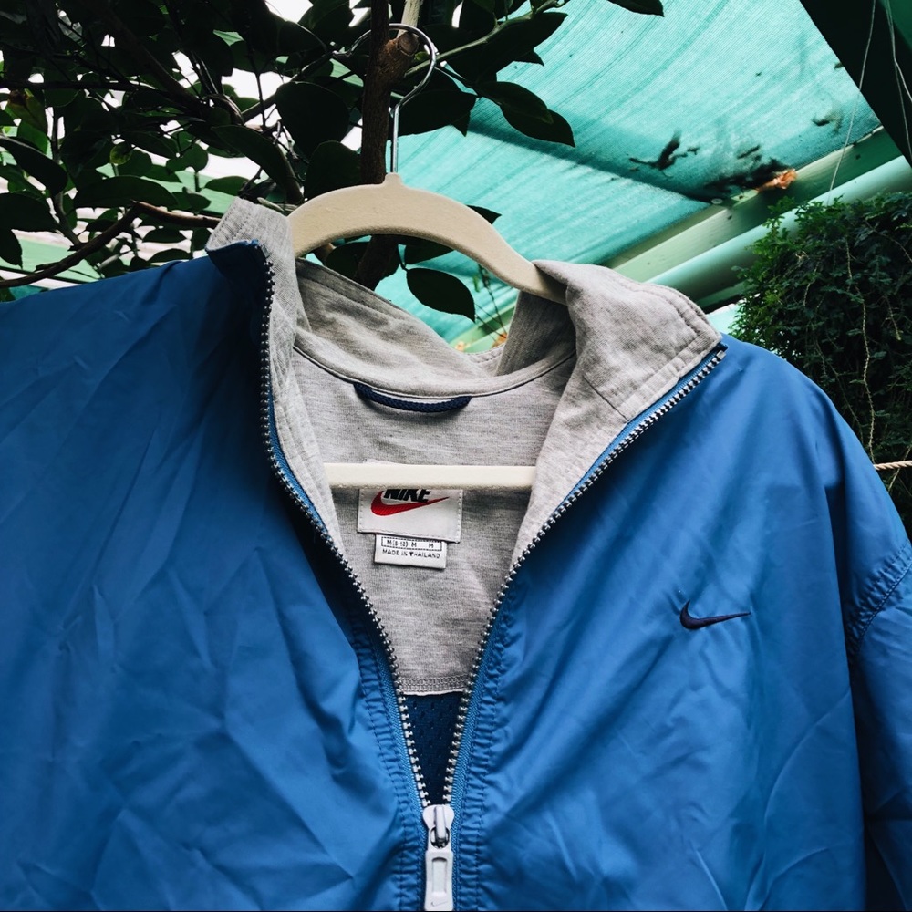 Blue Nike Windbreaker